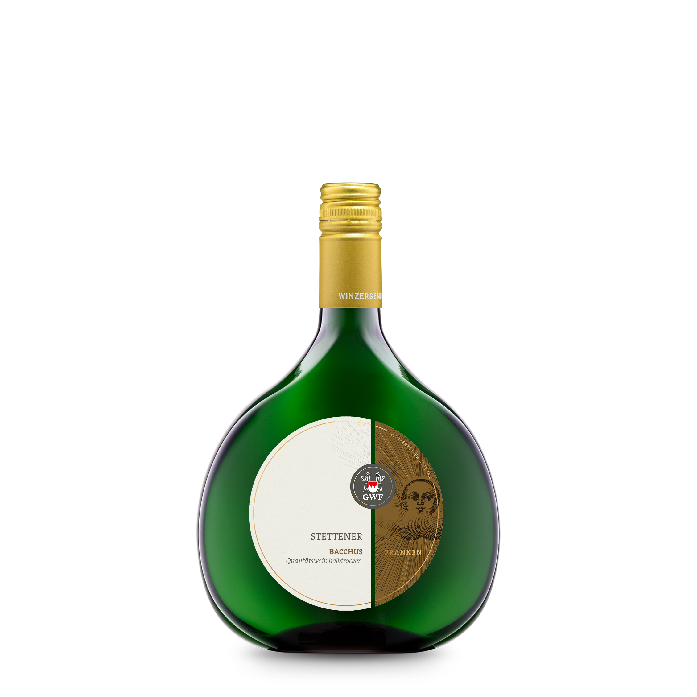 Stettener - Bacchus - Qualitätswein - halbtrocken