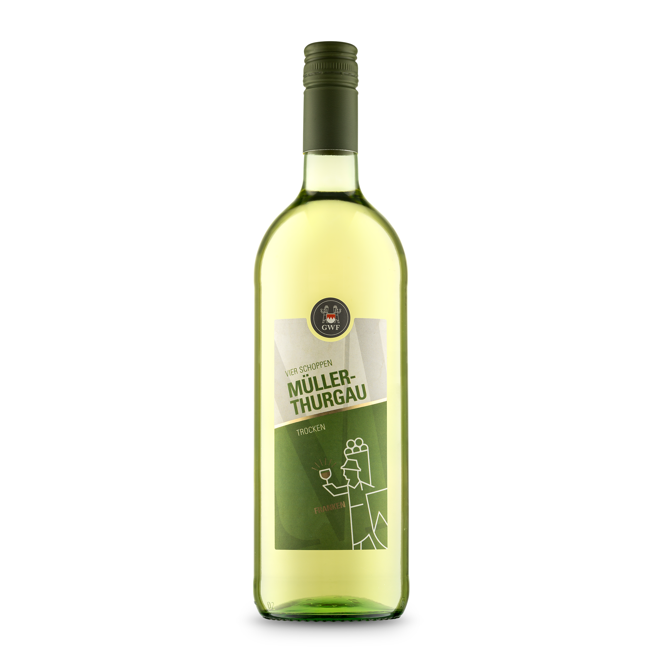 VIER SCHOPPEN - Müller-Thurgau - Qualitätswein - trocken