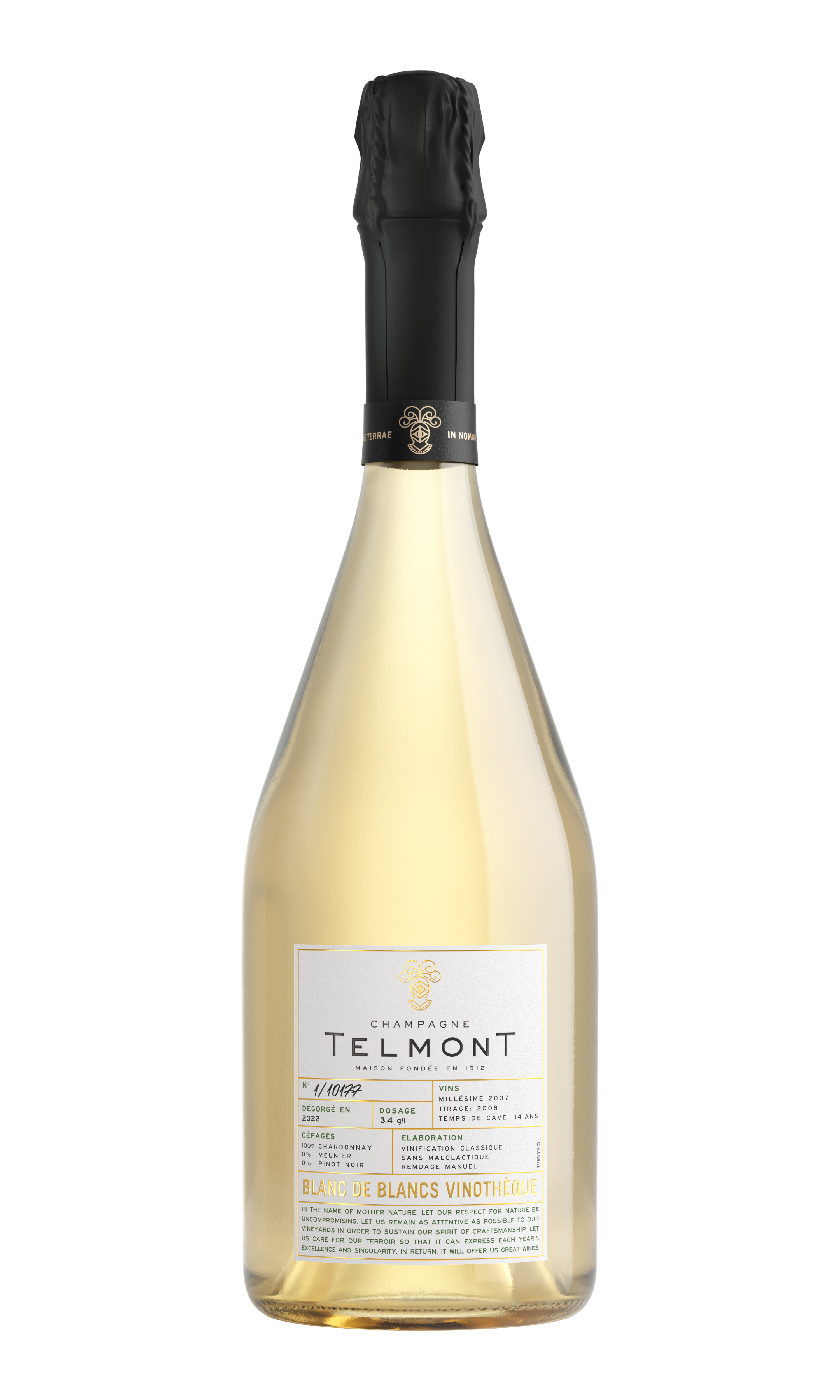 Blanc de Blancs Vinothèque CO 2007