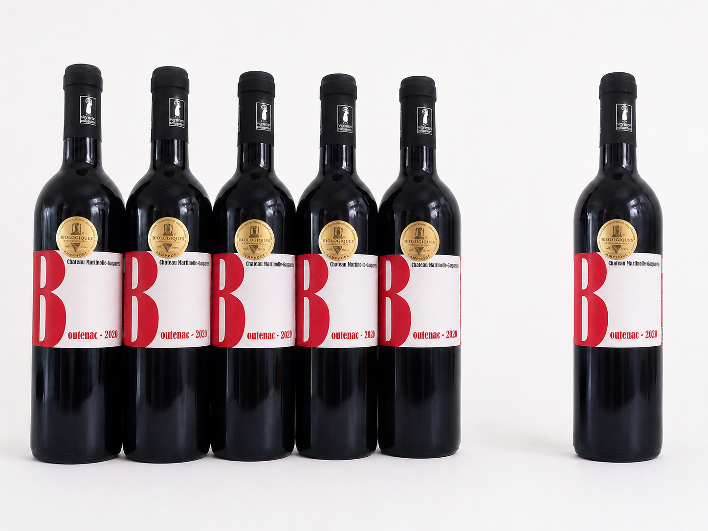 PACK DECOUVERTE CRU BOUTENAC 2020 BIO Médaille d'OR Amphore Vins Biologiques