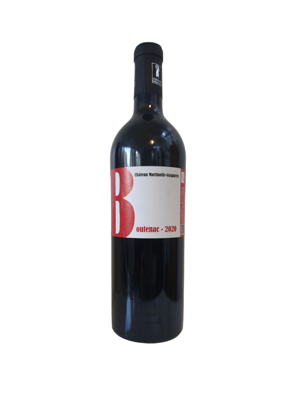 CRU BOUTENAC 2020 BIO Médaille d'OR Amphore Vins Biologiques
