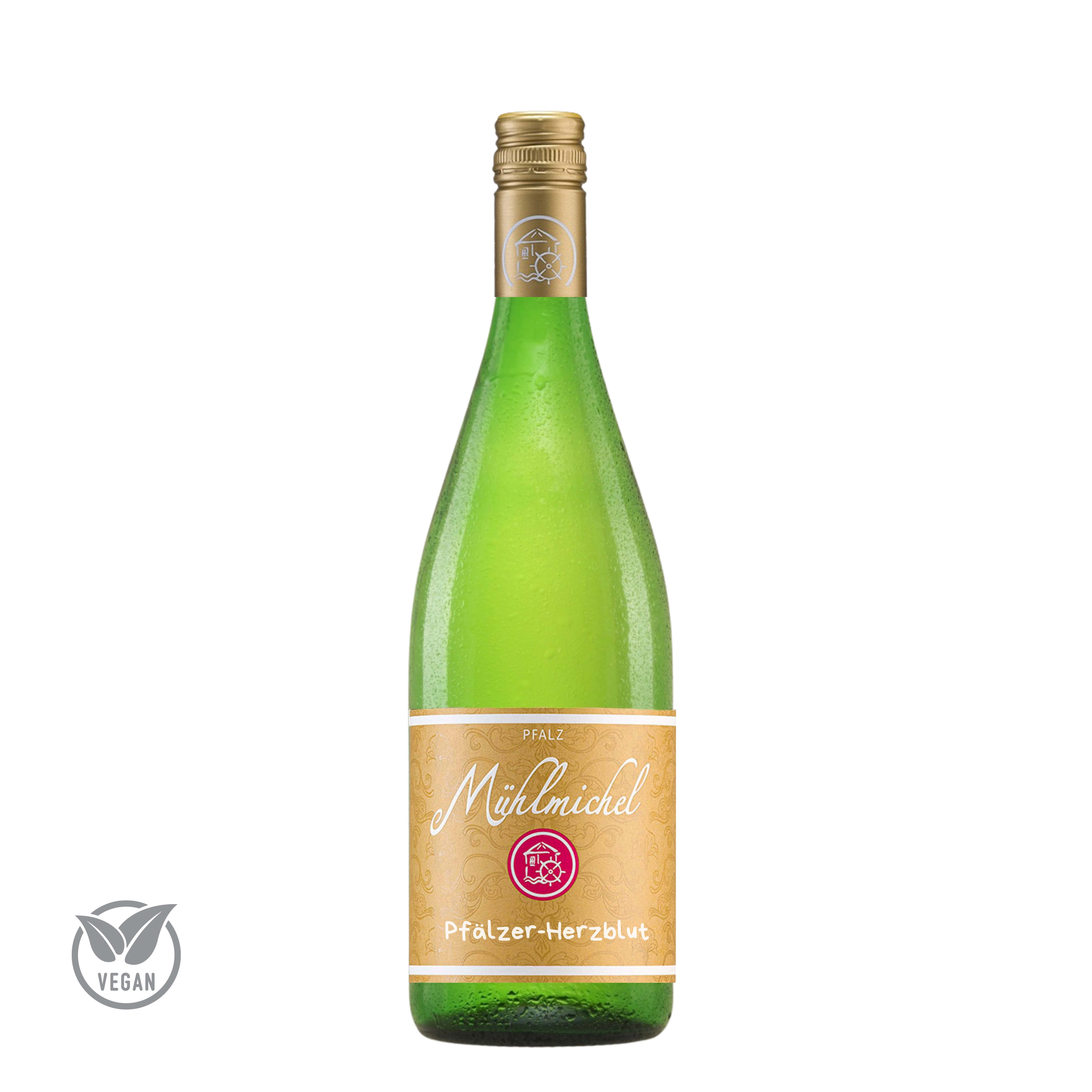 2023 Pfälzer Herzblut - Riesling Weißwein halbtrocken °8