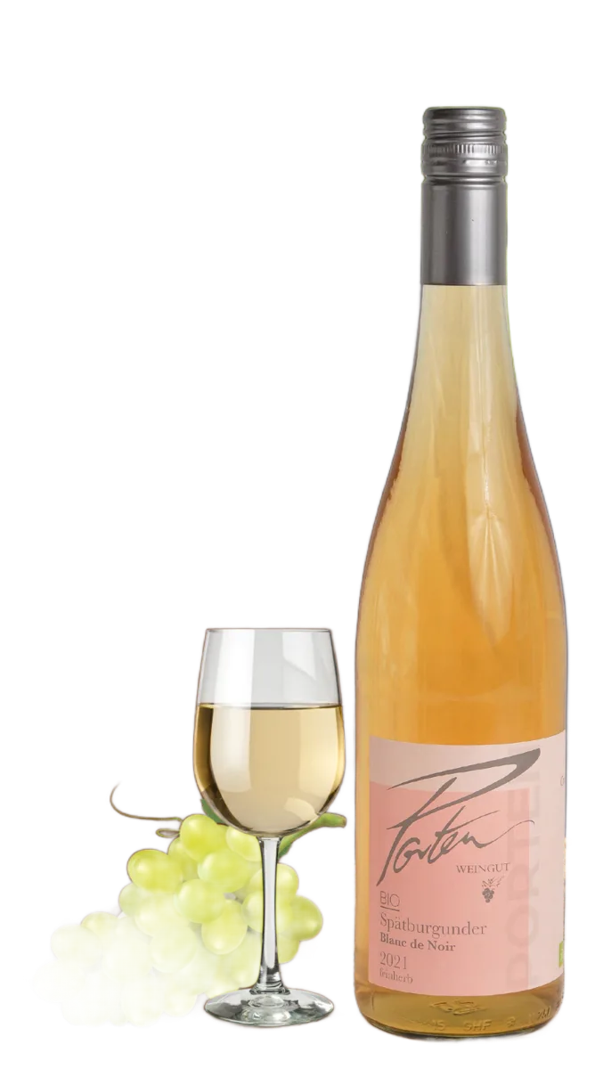 2021 Bio Spätburgunder Blanc de Noir, feinherb