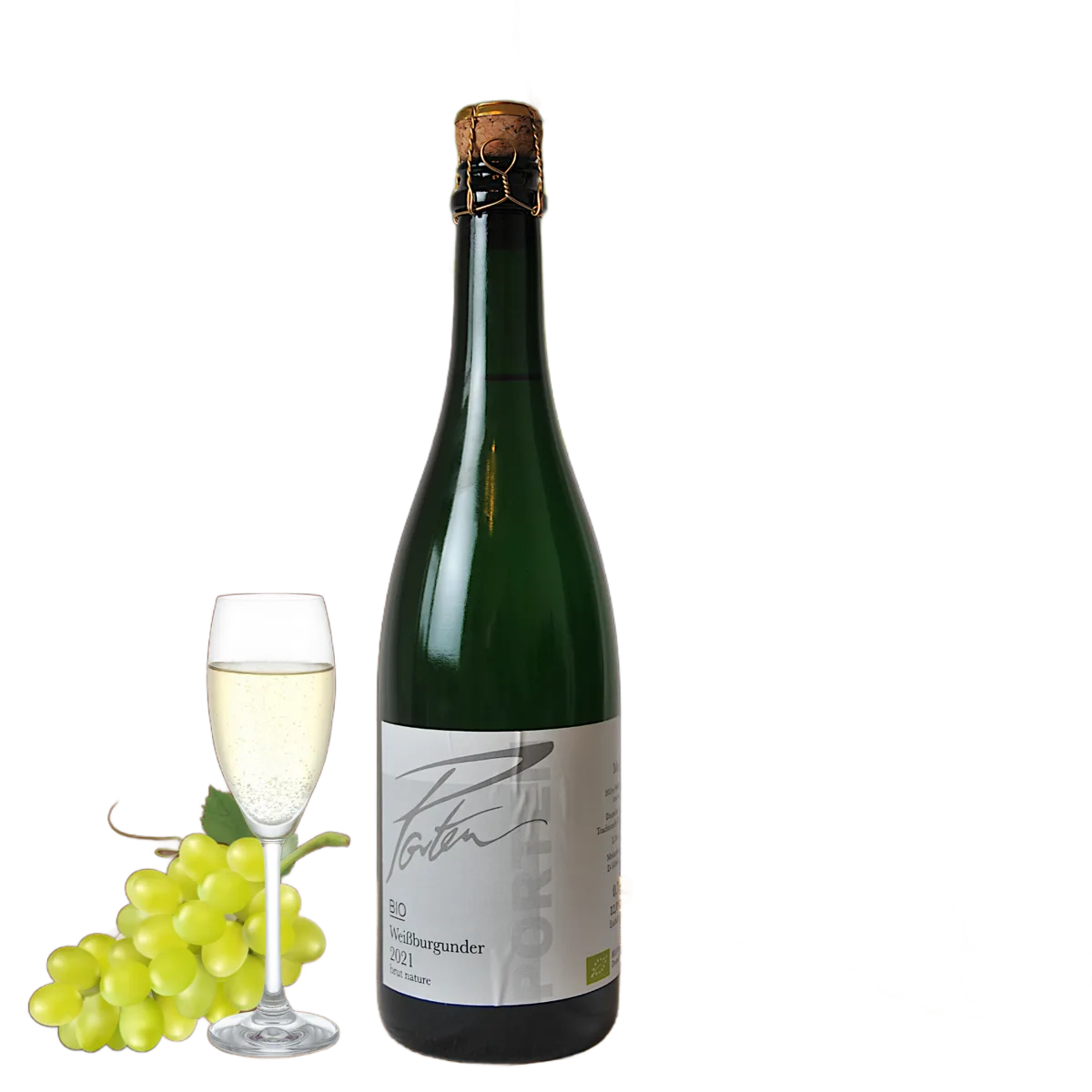 2021 Bio Weißburgunder Sekt brut nature