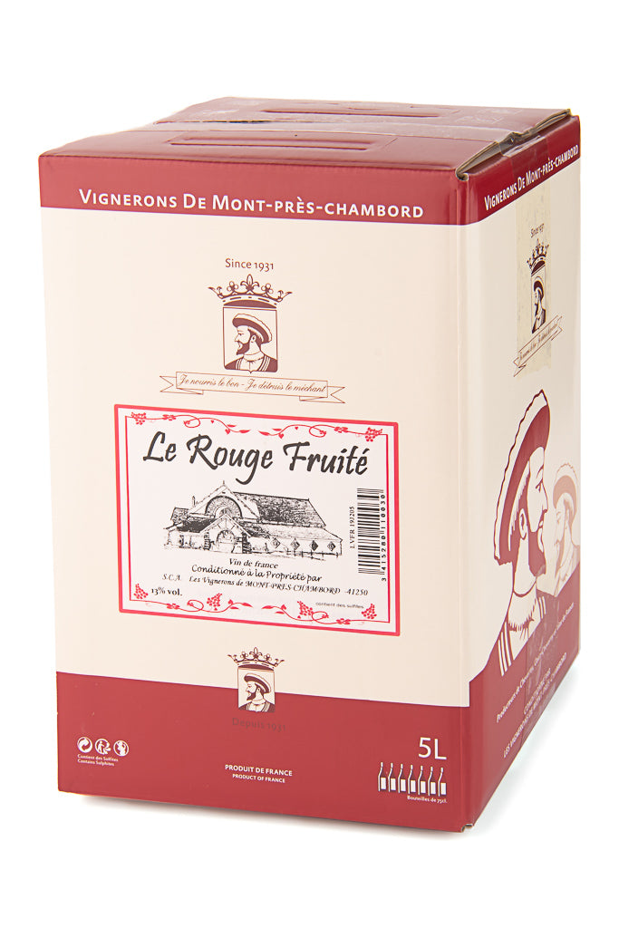 BIB : Le Rouge Fruité 5L VSIG