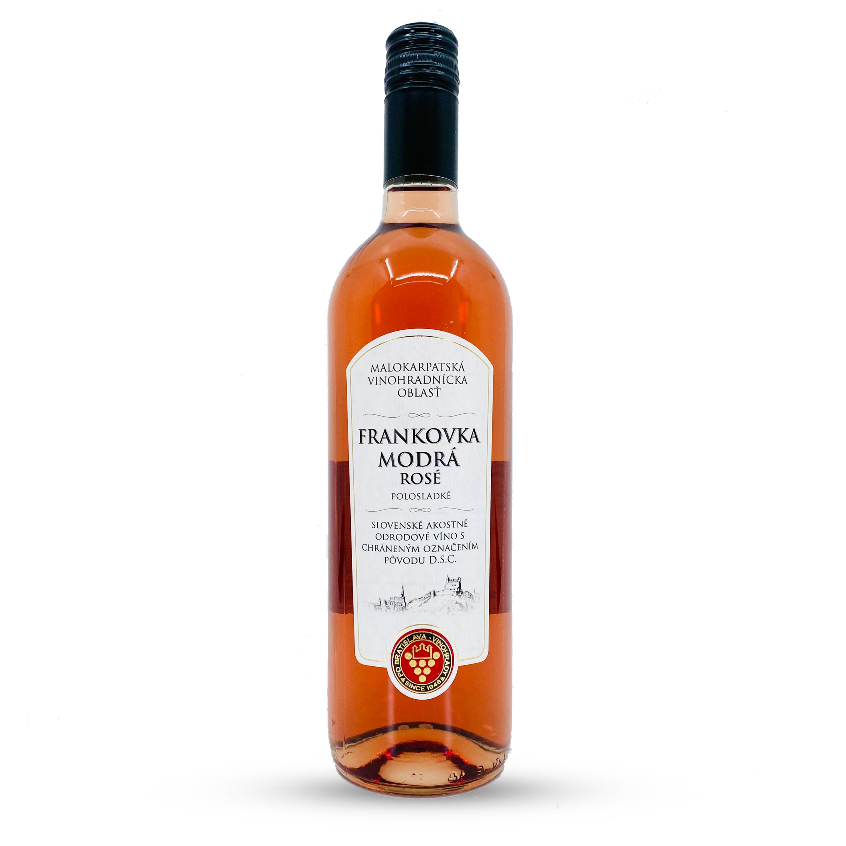 Frankovka Modrá rosé, polosladké