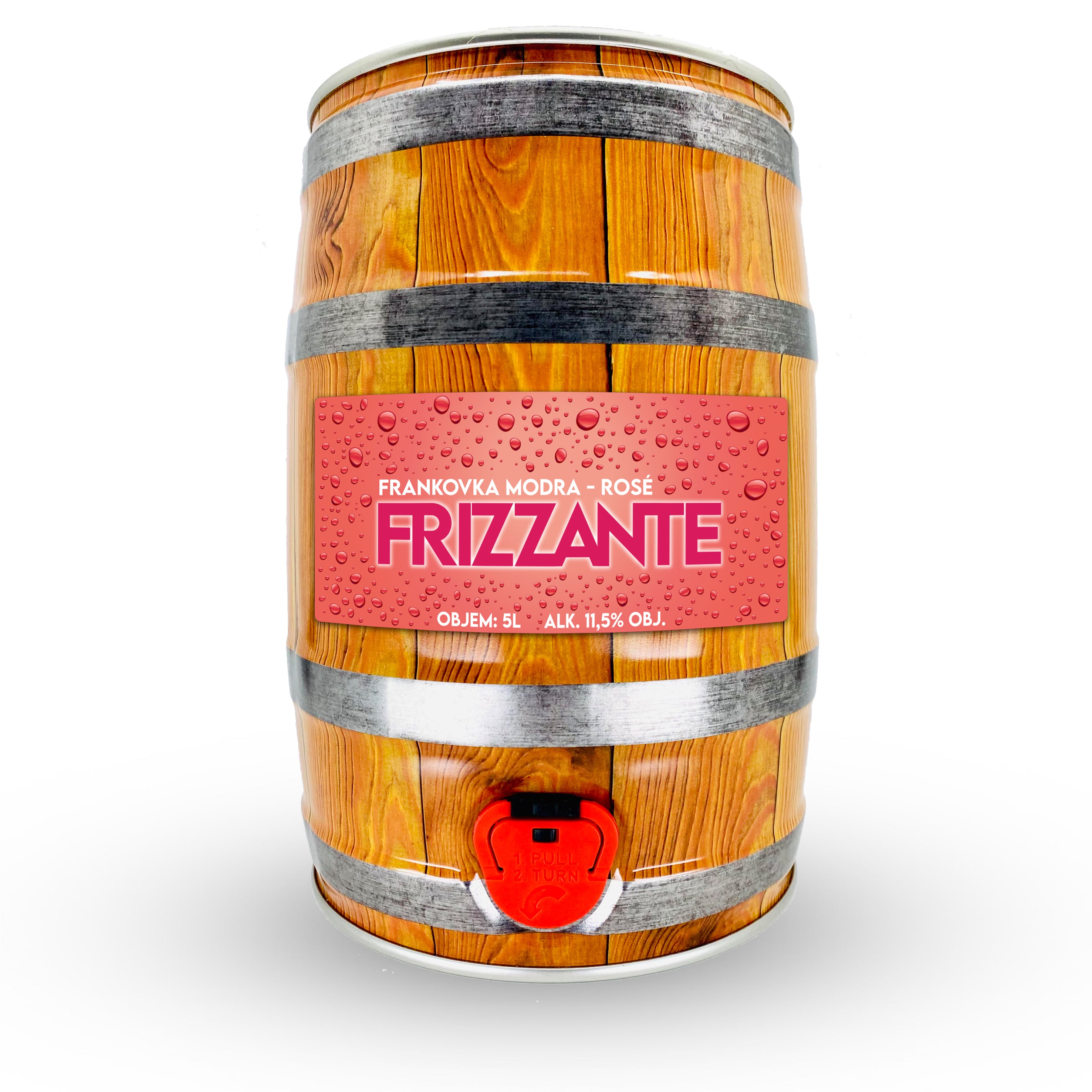 Súdok ružové frizzante