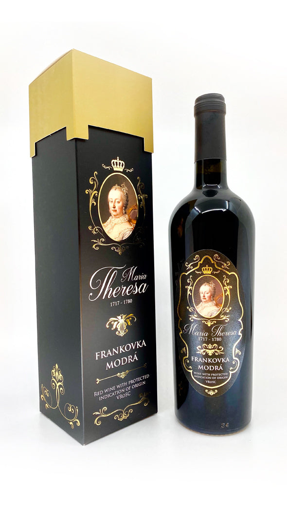 Maria Theresa, Frankovka Modrá 2018 - výber z hrozna, suché
