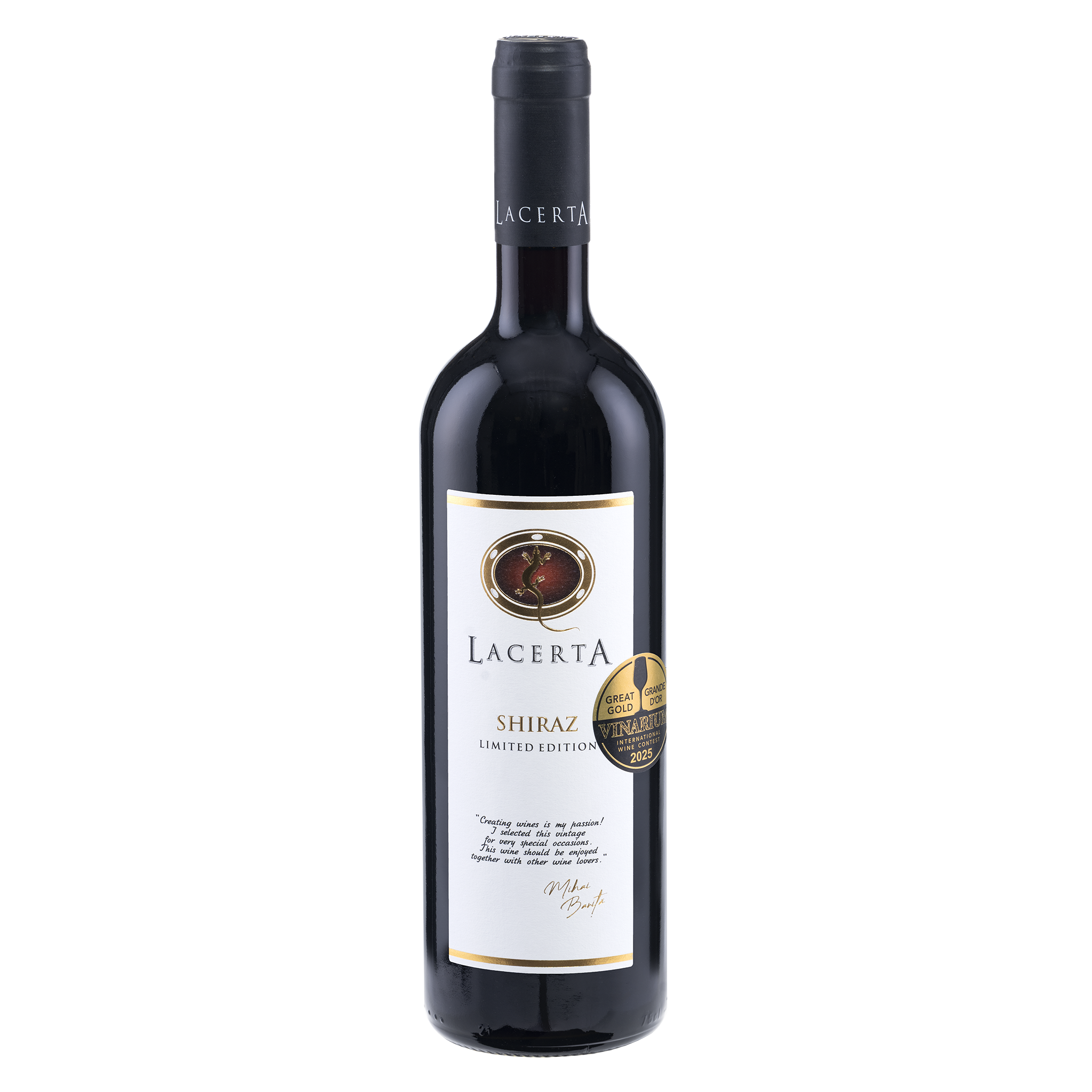 LacertA Limited Edition Shiraz