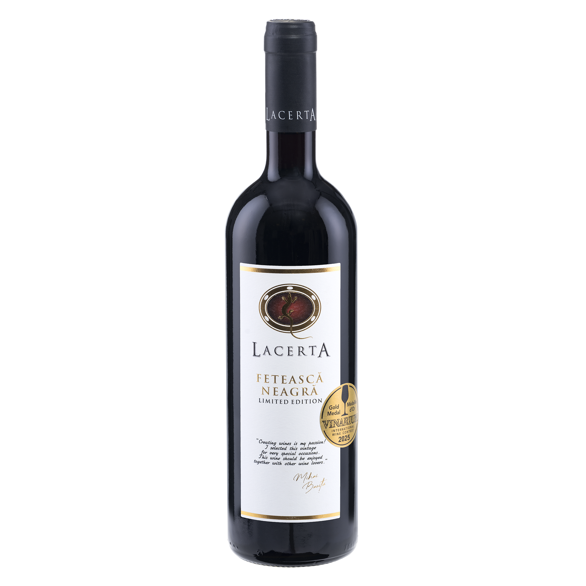LacertA Limited Edition Fetească Neagră