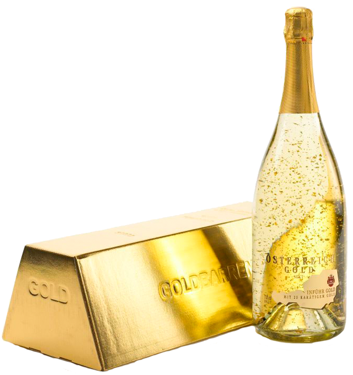 Magnum Österreich Gold im Goldbarren