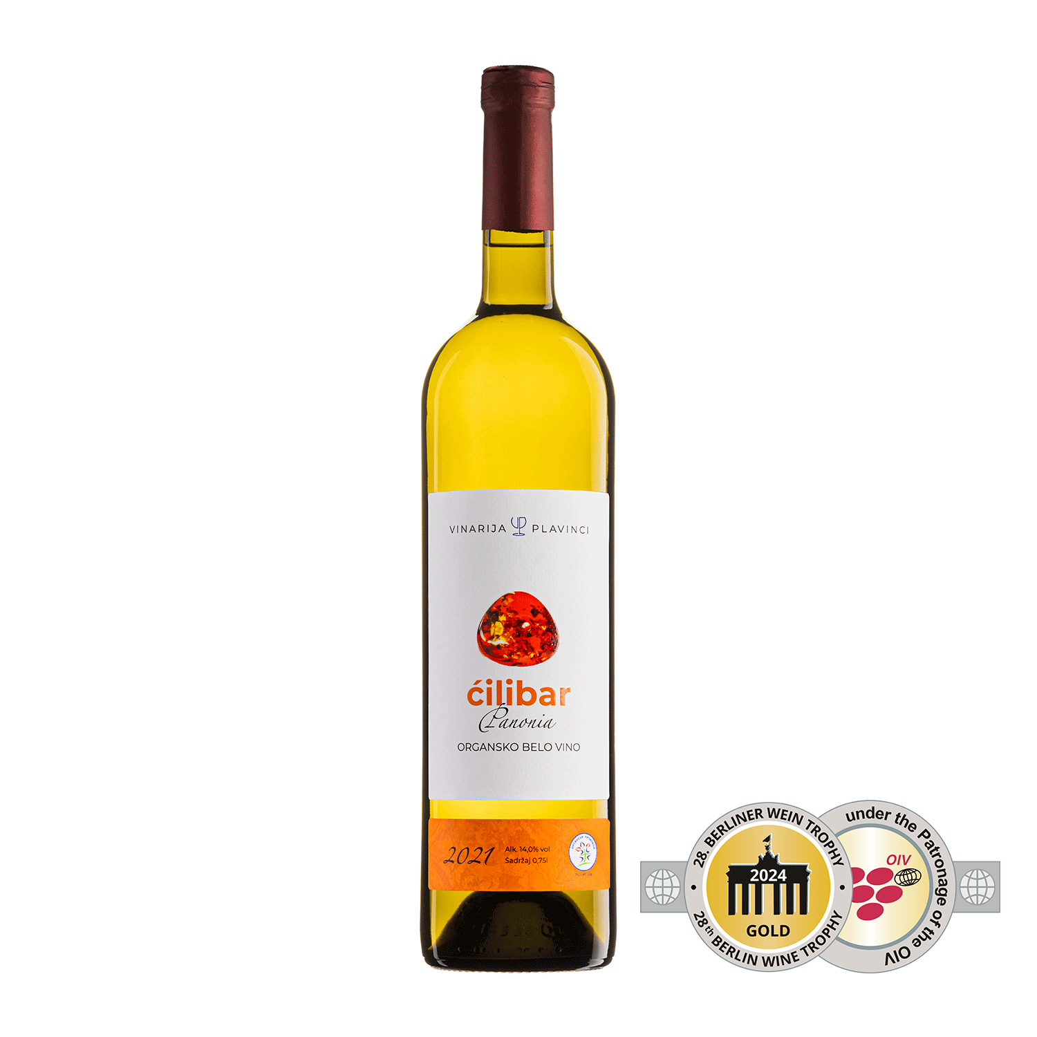 Ćilibar organsko belo vino
