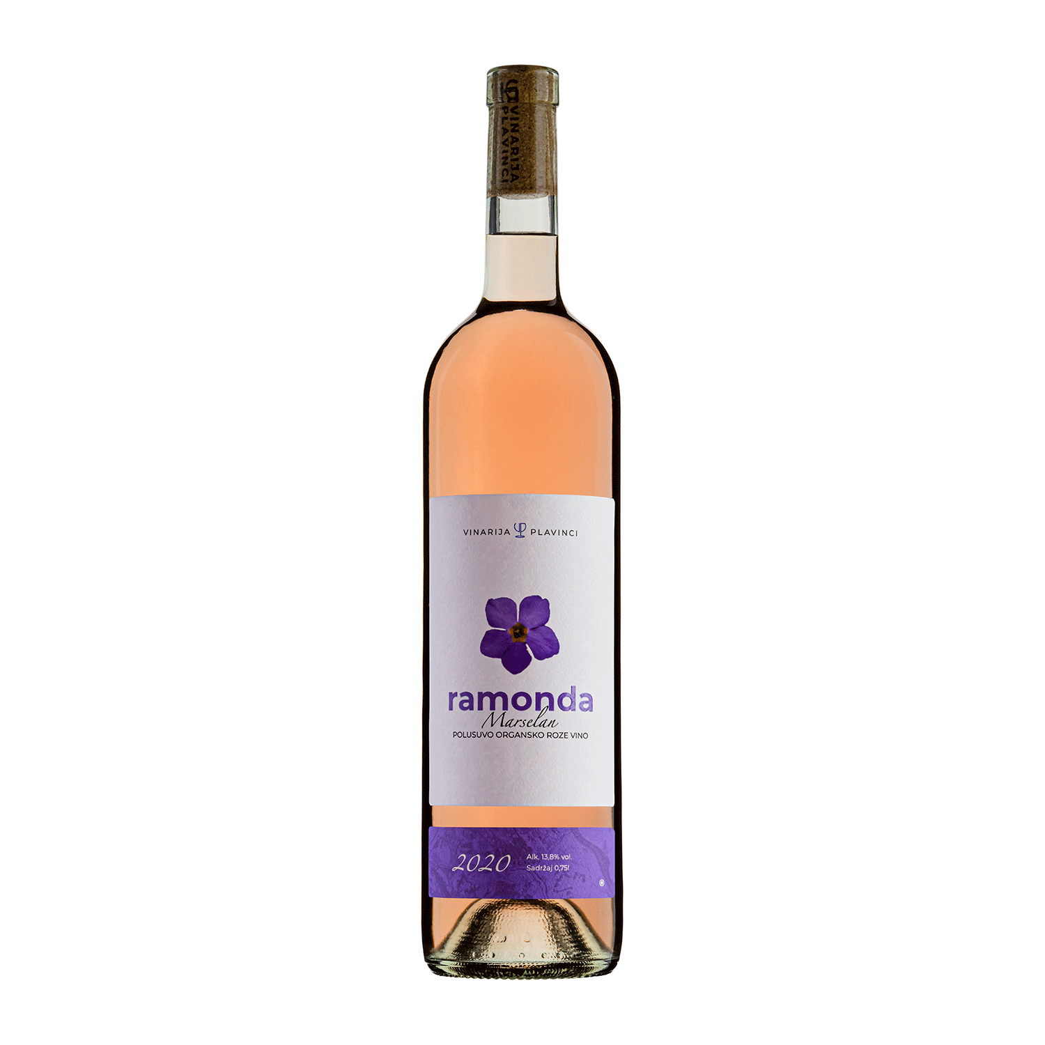 Ramonda 2025 – organsko roze vino