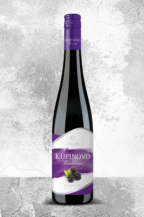 Kupinovo voćno vino 0.75l
