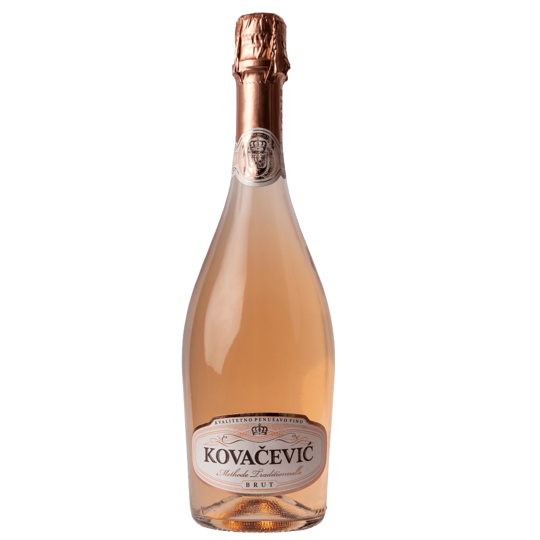 Penušavo vino Brut Rose Kovačević