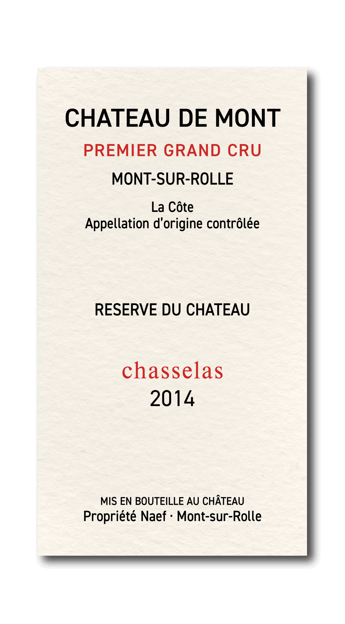 Chasselas – 1er Grand Cru – 2014