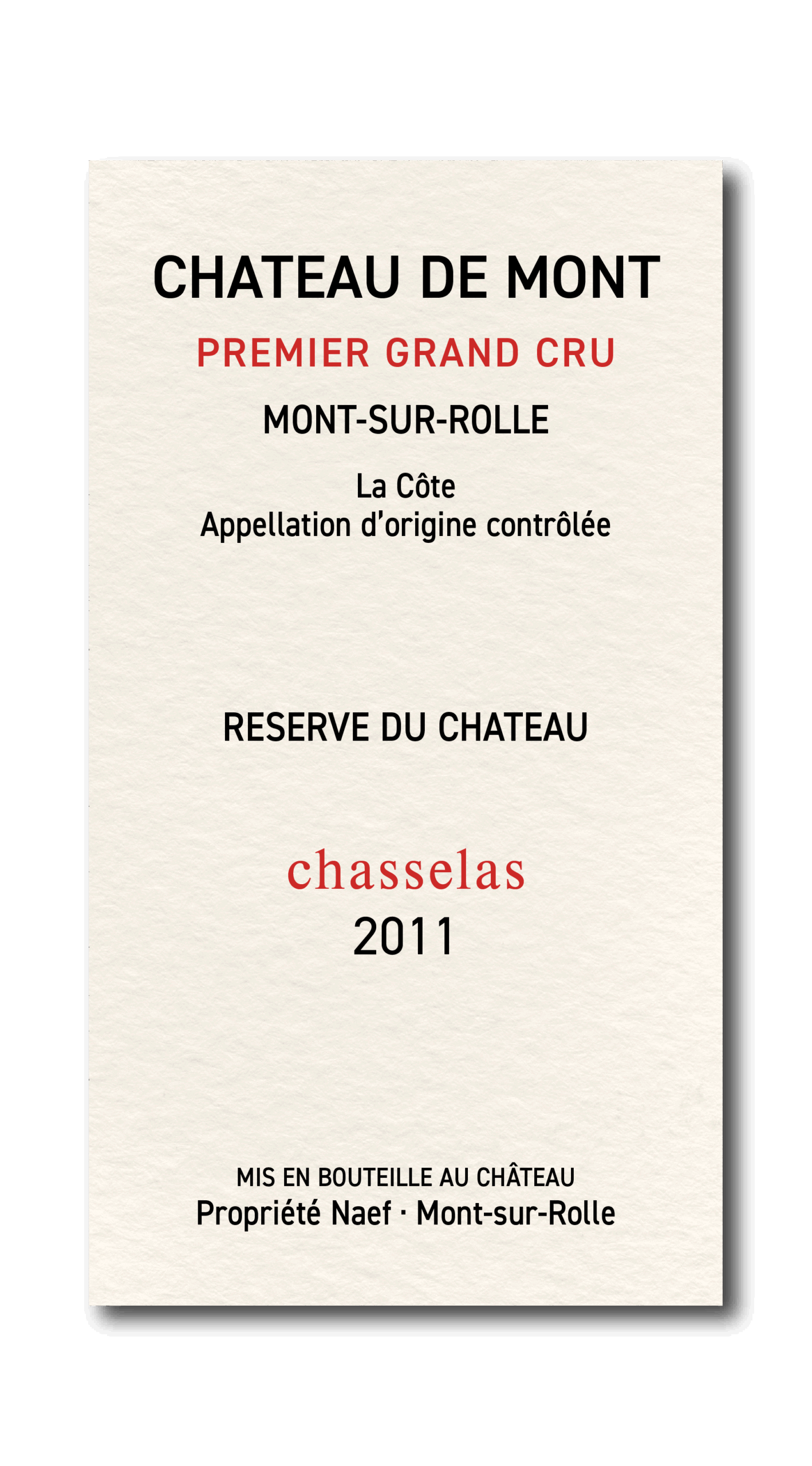 Chasselas – 1er Grand Cru – 2011