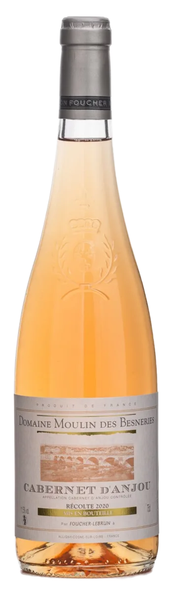 Cabernet d'Anjou en Mirebeau Domaine du Moulin des Besneries